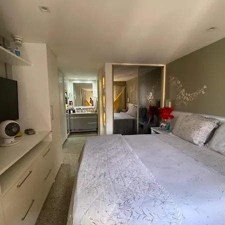 Flat Mobiliado Na Beira Mar Apartamento *
