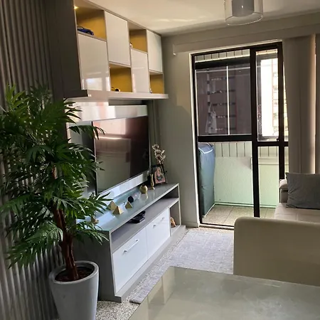 Flat Mobiliado Na Beira Mar Apartamento *